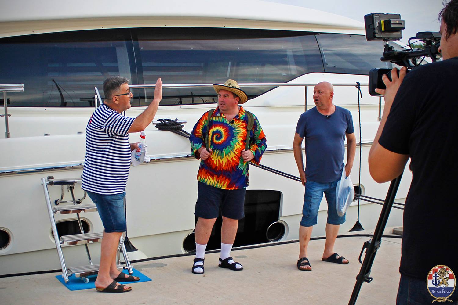 Filming in Frapa: Blaževa radionica